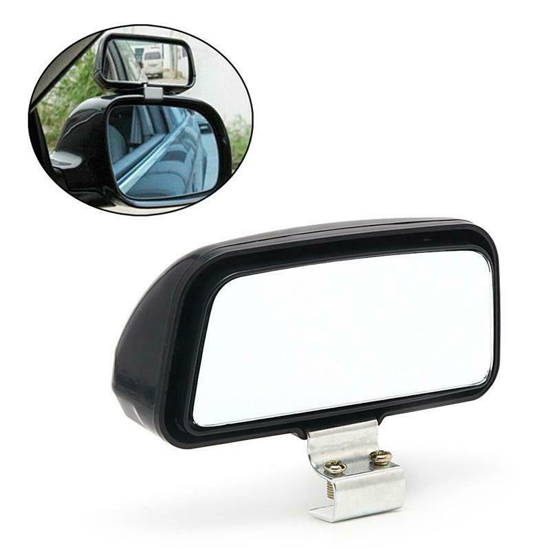 1 Pc Car Truck Unversal Adjustable Wide Angle Mirror Rear View Blind Spot 11x7cm