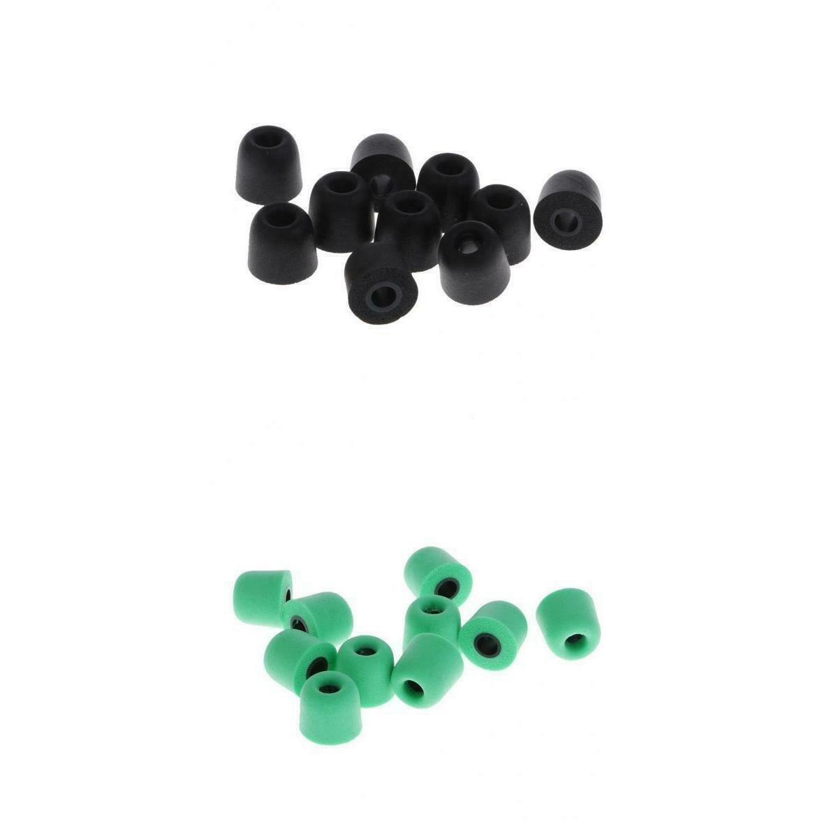 20x 4.5mm Eartips Bud Earbud Eargels Memory Foam Set For Earphone InEar