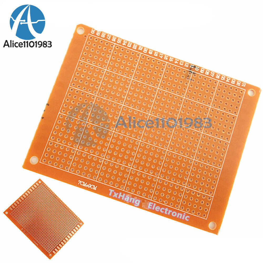 20Pcs 7 x 9 cm DIY Prototype Paper PCB fr4 Universal Board prototyping pcb kit