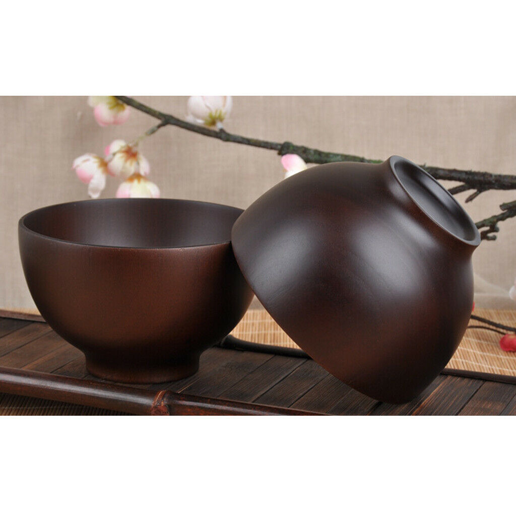 Natural wooden bowl rice bowl soup bowl kids bowl