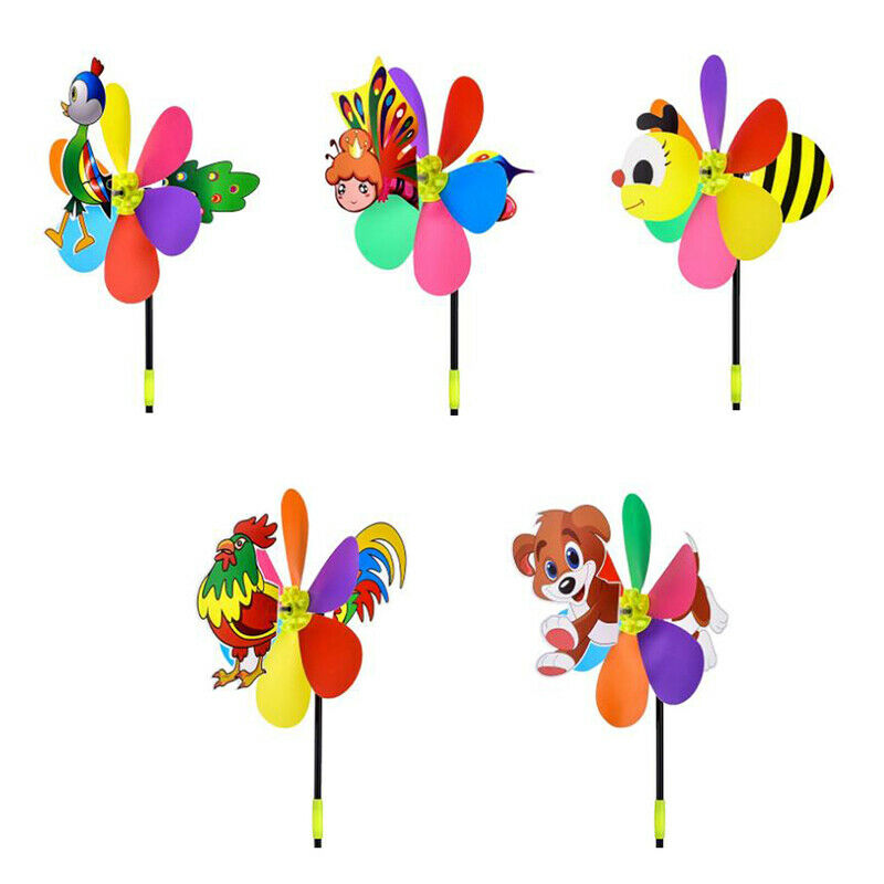 21inch Colorful Windmill Toys Pinwheel Self-assembly Windmill Children To.l8