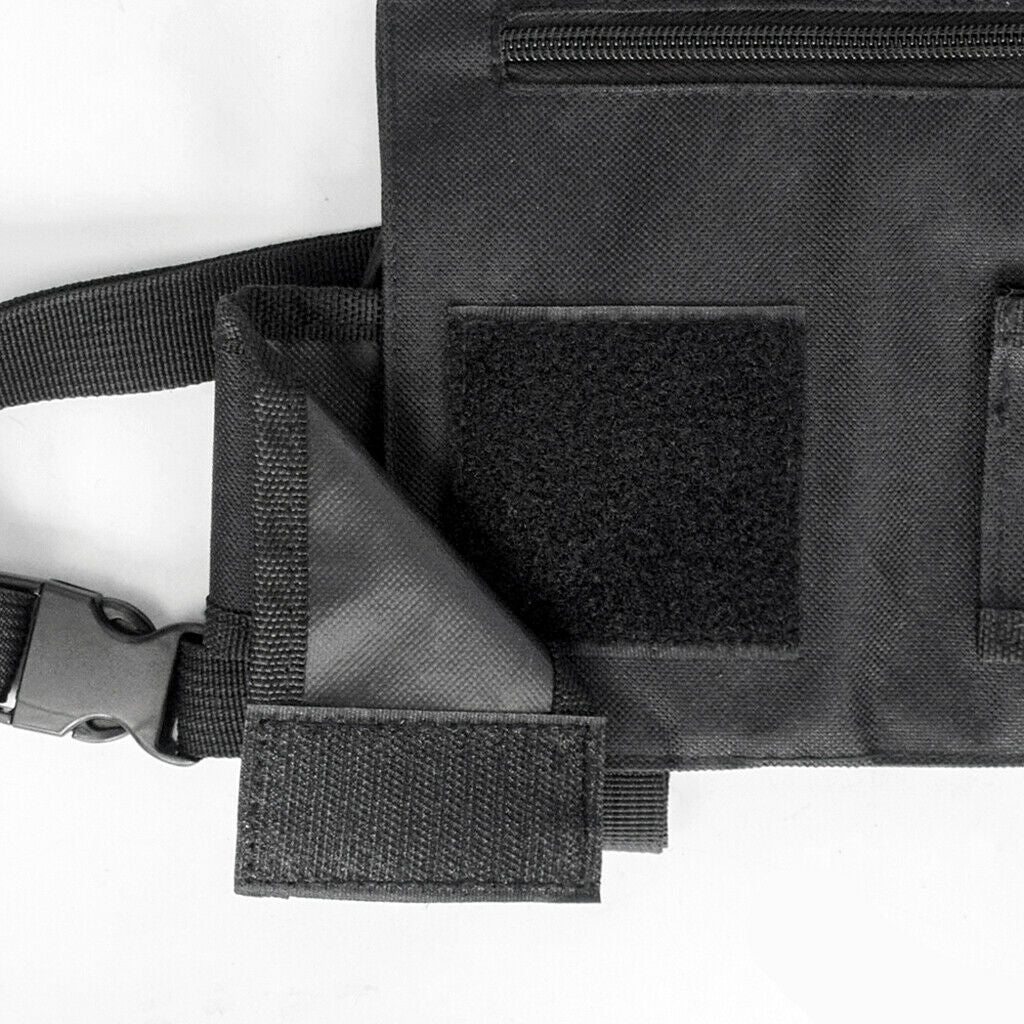 Radio Chest Harness Chest Front Pack Pouch Holster Vest Rig for 2 Way Radios