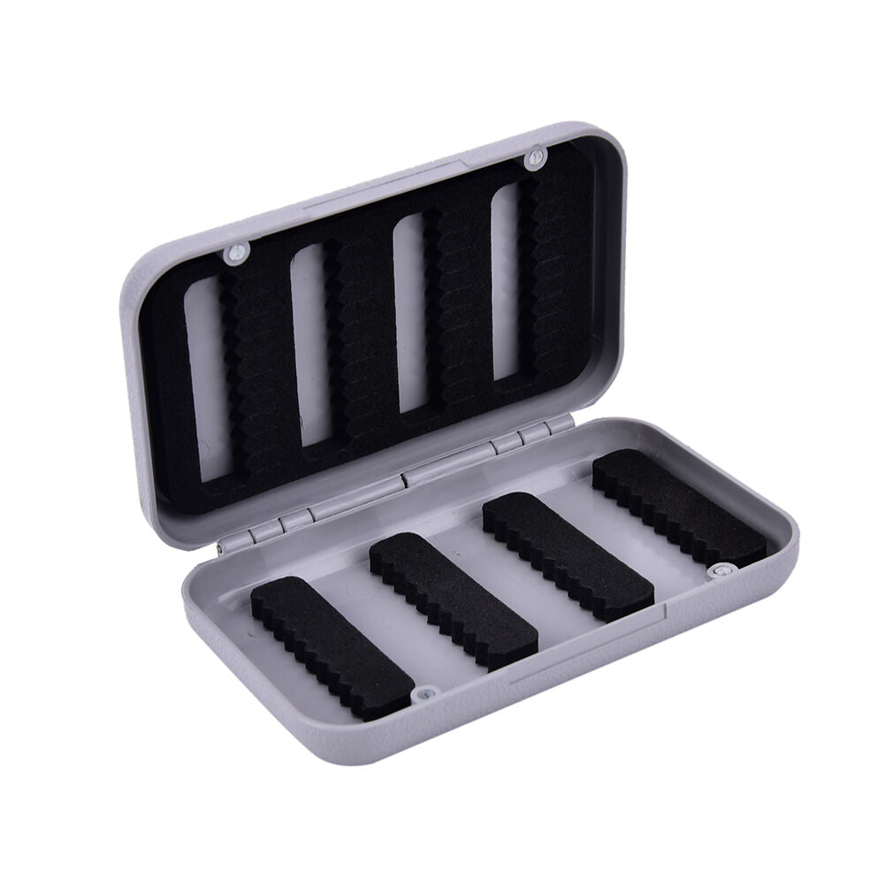 Box Foam Waterproof Plastic Bait Hook single Side Lure Storage Fly Fishing.l8