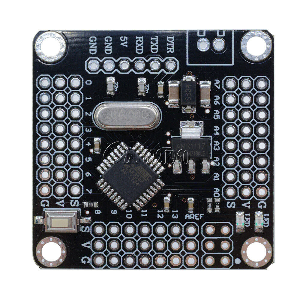 New Atmega328 Board 5V 14 Pins Pincompatible For Arduino Pro Mini