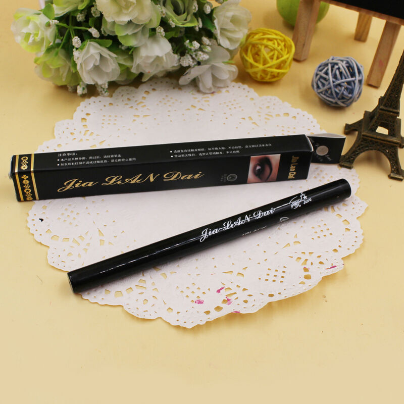 Women Pro Beauty Makeup Cosmetic Eye Liner Pencil Black Liquid Eyeliner Pen one