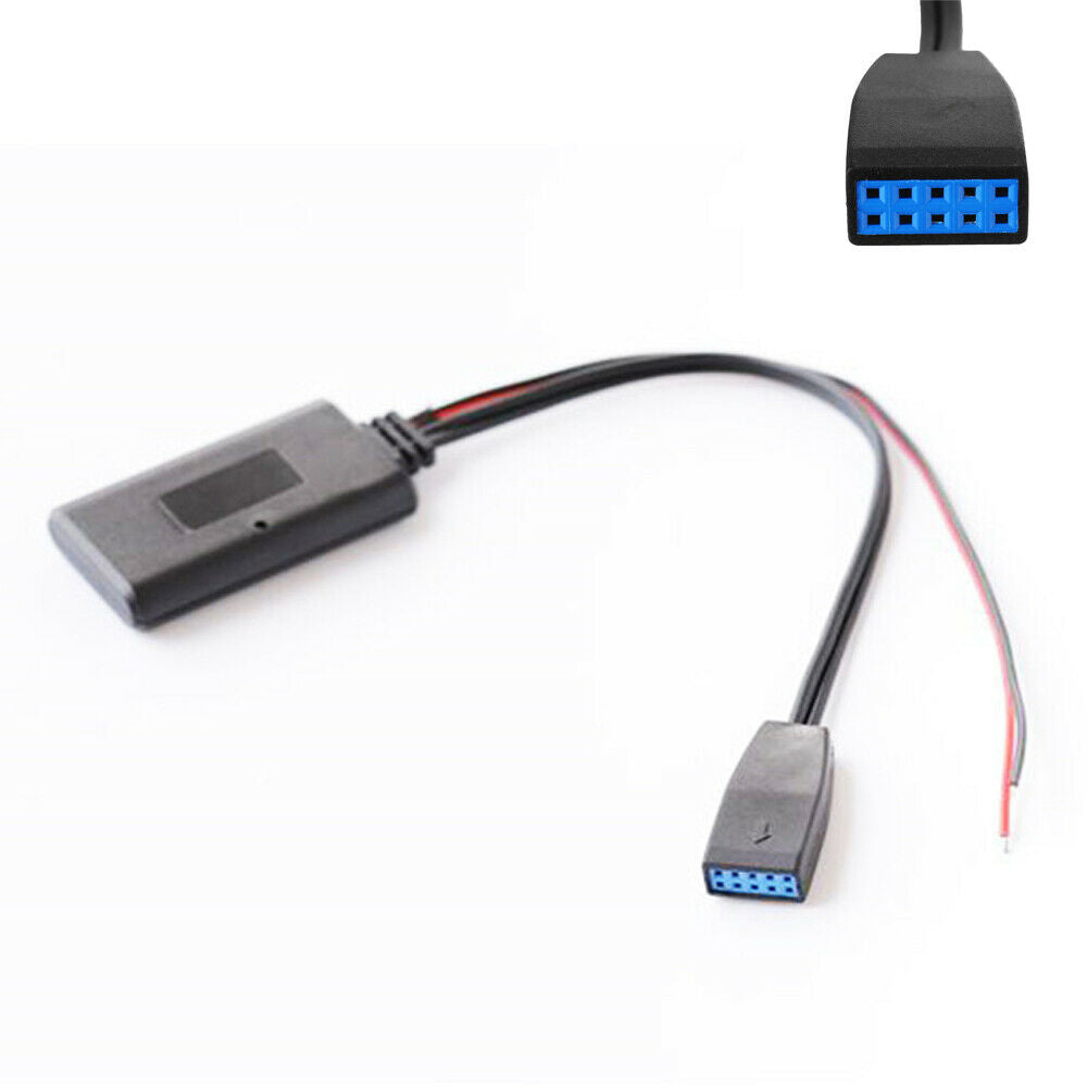 For BMW 3 Series E46 320 330 10Pin Business CD Bluetooth Module Audio Adapter