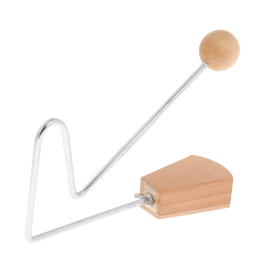1pc Wooden Clapper Percussion Instrument for Kids Musical Educational Toys