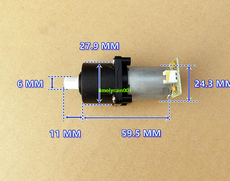 1pcs DC6V~12V 90~180RPM High torque 370 motor Planetary gear motor
