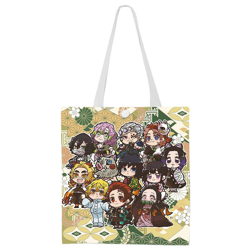 Demon Slayer Kimetsu no Yaiba Tanjirou Canvas Bag Shoulder bags Handbag