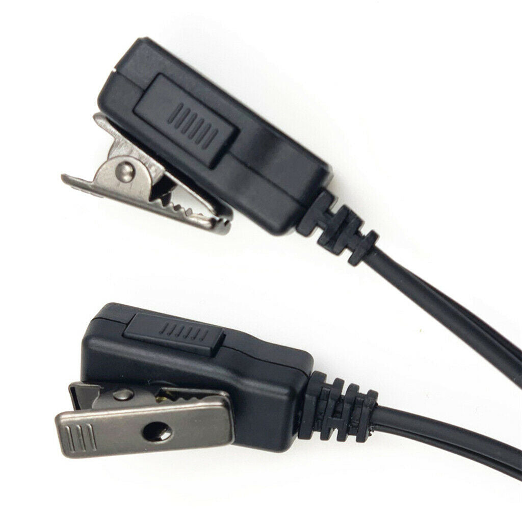 Clip Earpiece Headset with Microphone for Yaesu Vertex VX-127 FT-270 PY-6321
