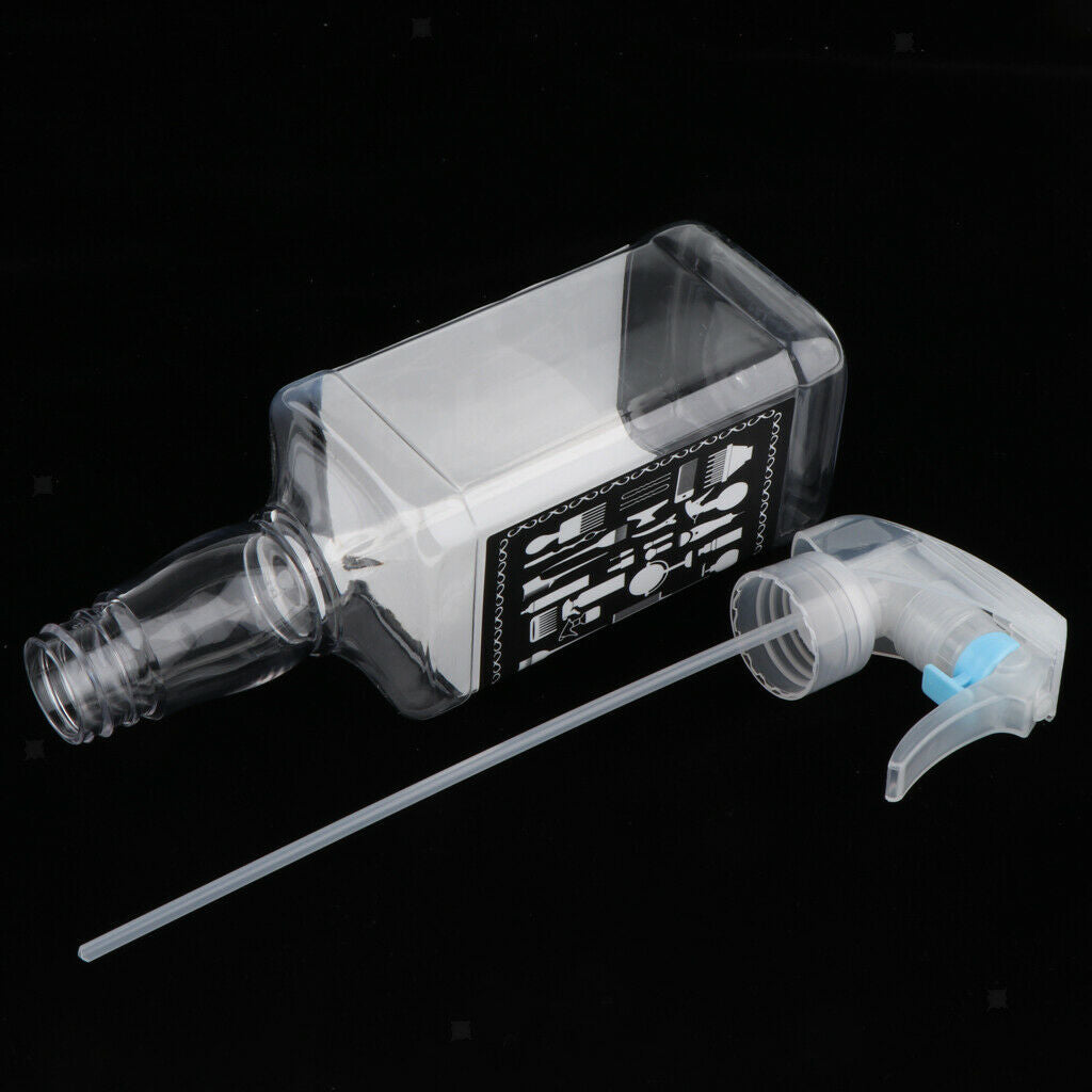 2Pcs Plastic Hair Spray Bottles Salon Hairdressing Plant Water Sprayer 500ml