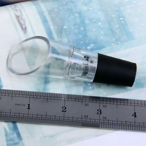 Portable Red & White Wine Aerator Pour Spout Bottle Decanter Pourer Aerating