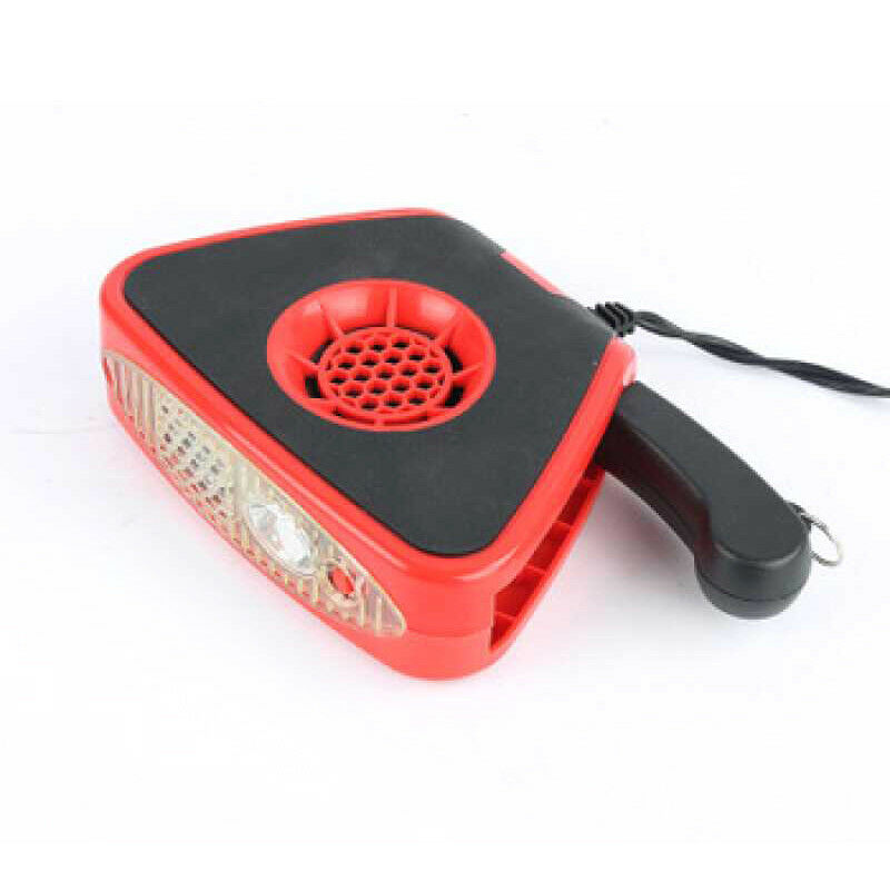 150W Car Heater Heated Windscreen Window Demister Defroster LED Flashlight Handy