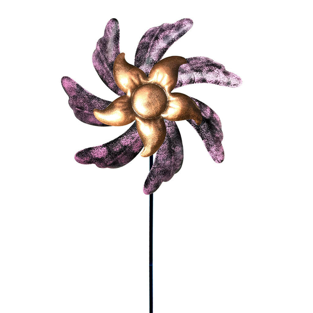 Creative Windmill Spinners Garden Pinwheels Flower Bed Wind Spinner Decor
