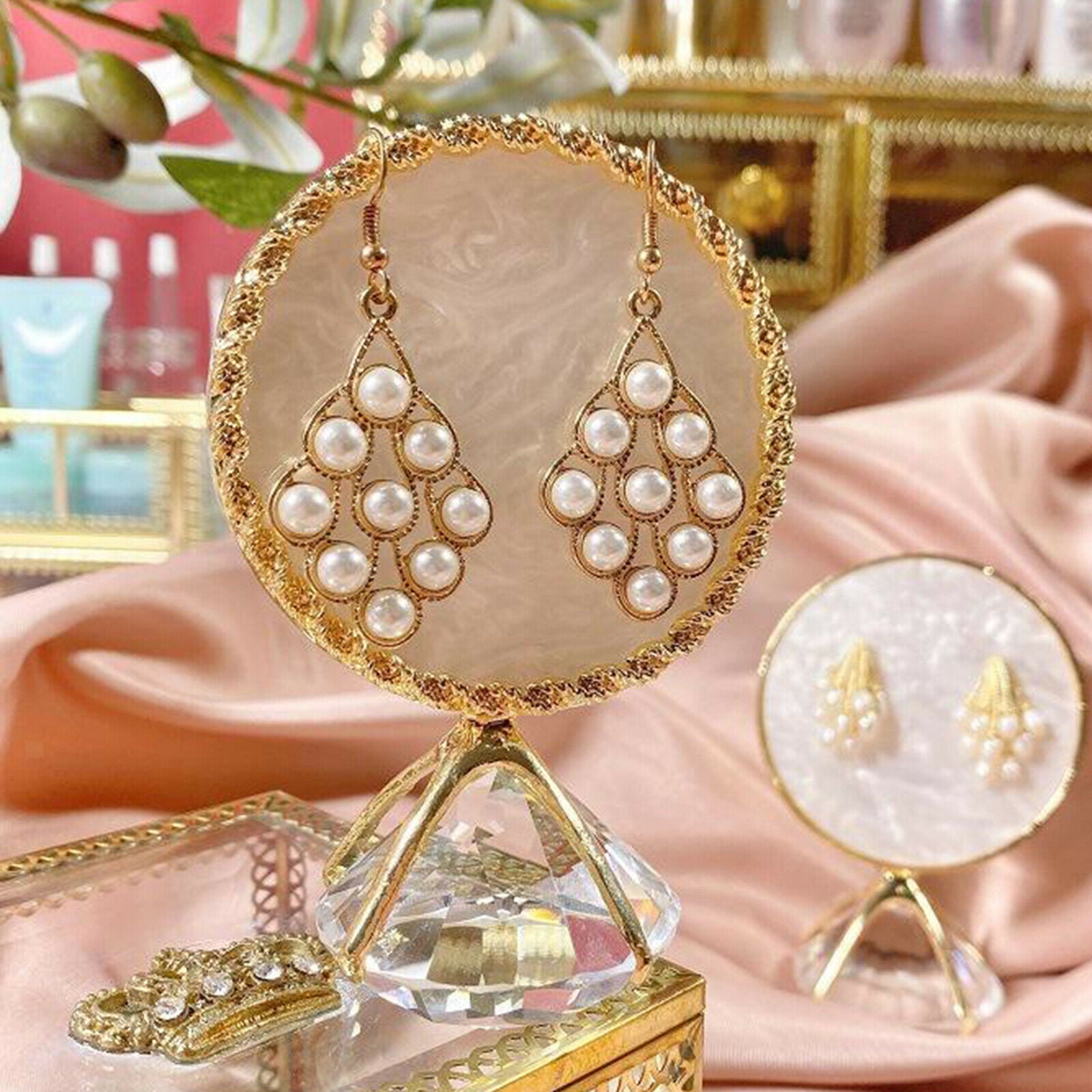 Nail Tips Display Stand Nail Art Plate Rack Board Display Tool 2 Holes