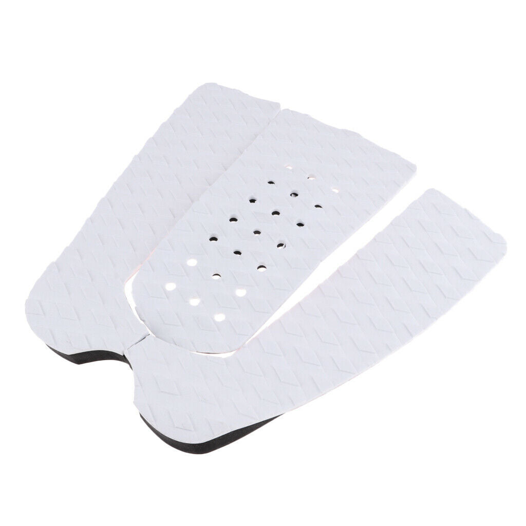 3Pcs Surfboard Tail Stomp Pad Surf  Traction Deck Grips Surfing Accessories