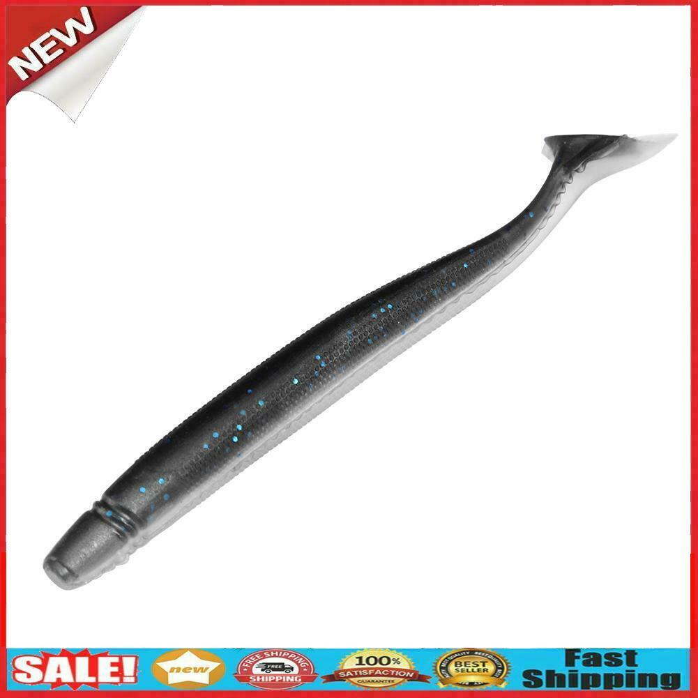 9g/13cm T Tail Soft Fishing Lure Paddle Tail Artificial Bait Fishing Tackle @