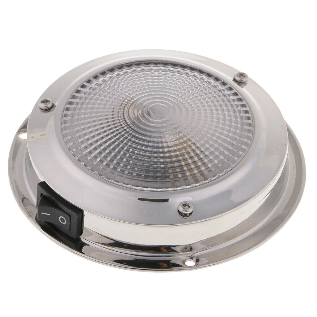 Interior Ceiling Dome Light for Boat Marine Yacht Car Motorhome, New