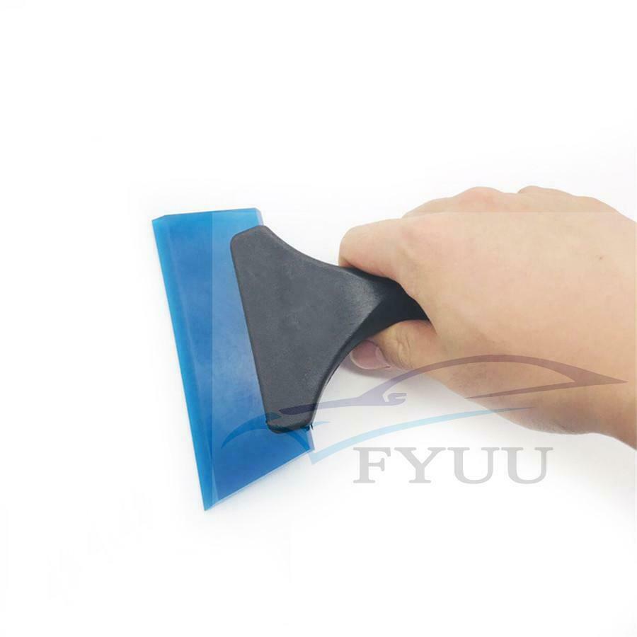 2PCS Car Cleaning Tool Window Tint Vinyl Clean Water Wiper Snow Ice Scraper