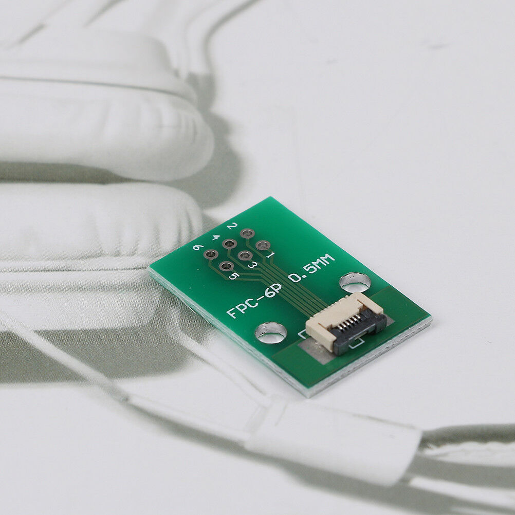 1Pcs 6 pin 0.5mm FFC FPC to 6P dip 2.54mm PCB converter board adapte.l8