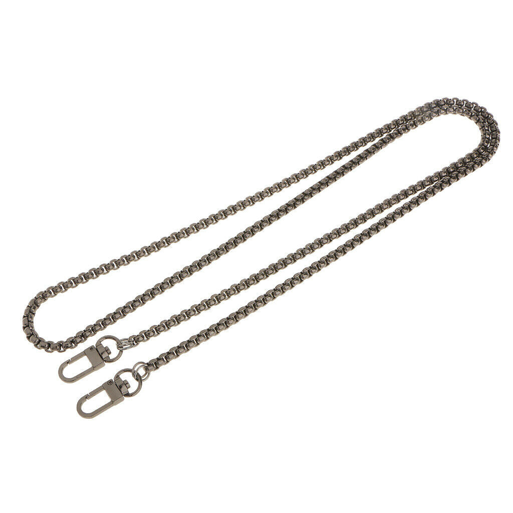 2pack Purse Bag Chain Ladies Cross Body Shoulder Bag Strap Replacement 120cm