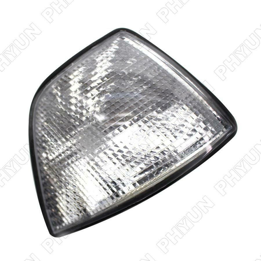 For BMW E36 318i 328i M3 Turn Signal Lights Lamps 63138353280 Gray White Lens