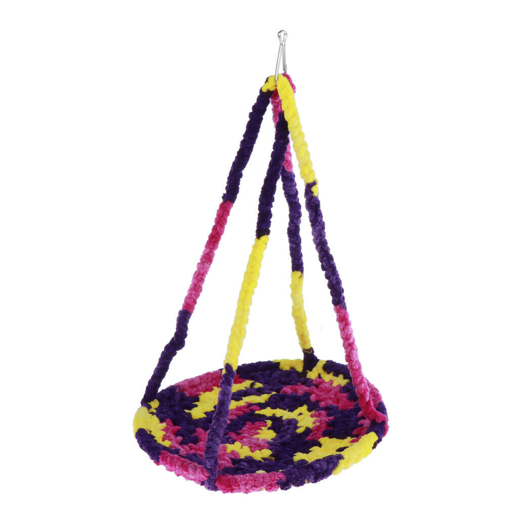 Woolen Yarn Pet Cage Hammock, Cage Cat Hammock Swing for Ferret, Rat, Rabbit,