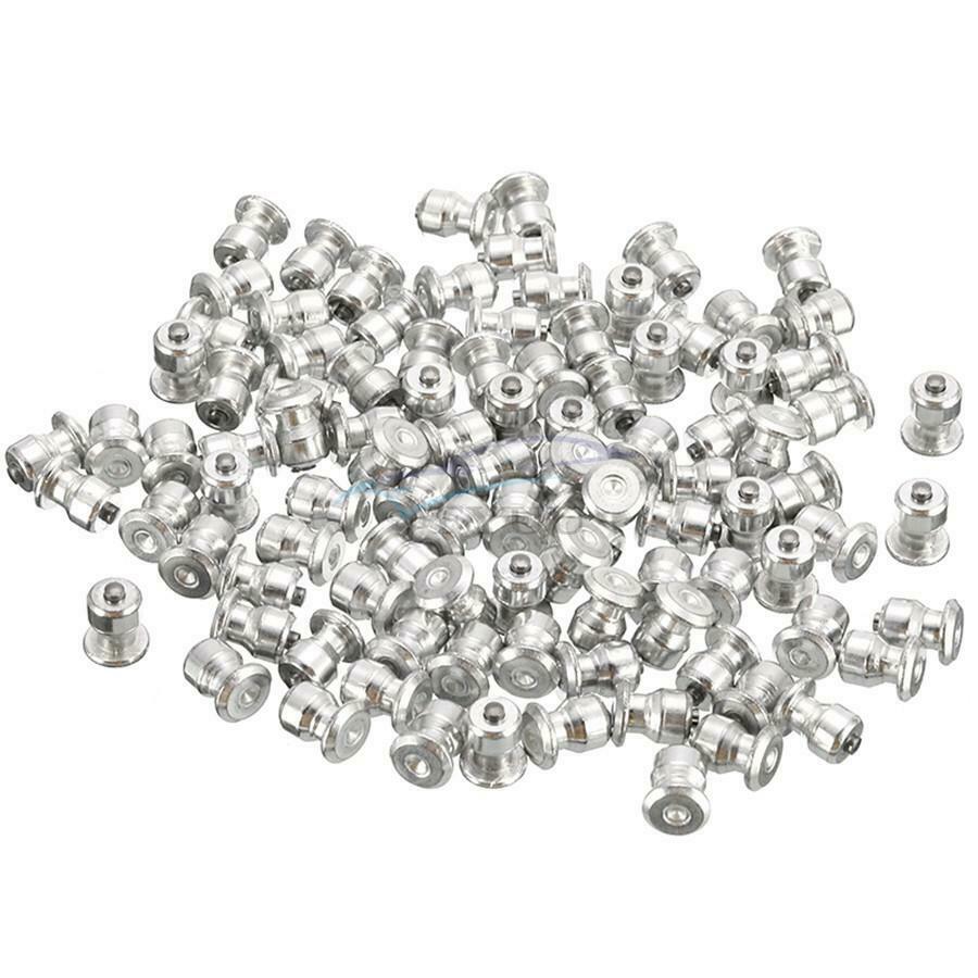 100PCS Winter Universal Car Motorcycle Tire Studs Snow Chain Studs 8-12-2 (mm)