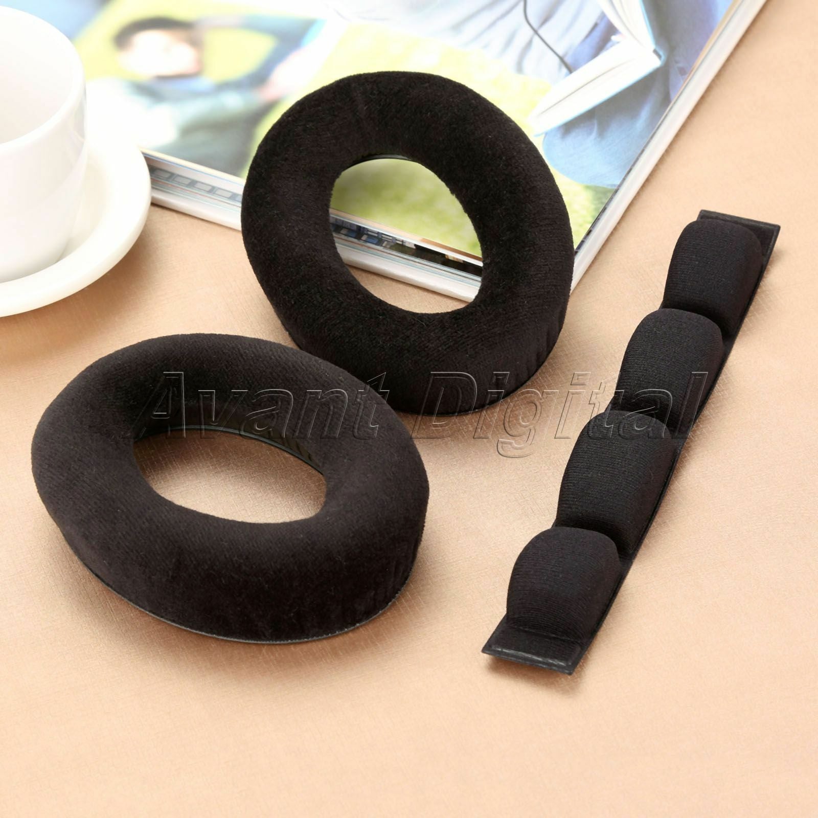 Soft Earpads & Headband For Sennheiser HD545 HD565 HD580 HD600 HD650 Headphones