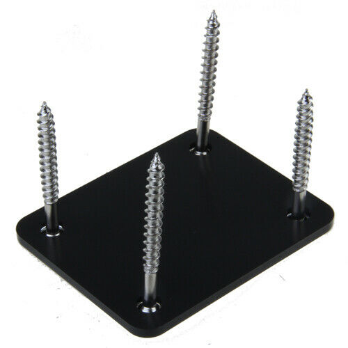 Chrome Plated 4 Screws Neck Plate For   Guitar Parts Supply