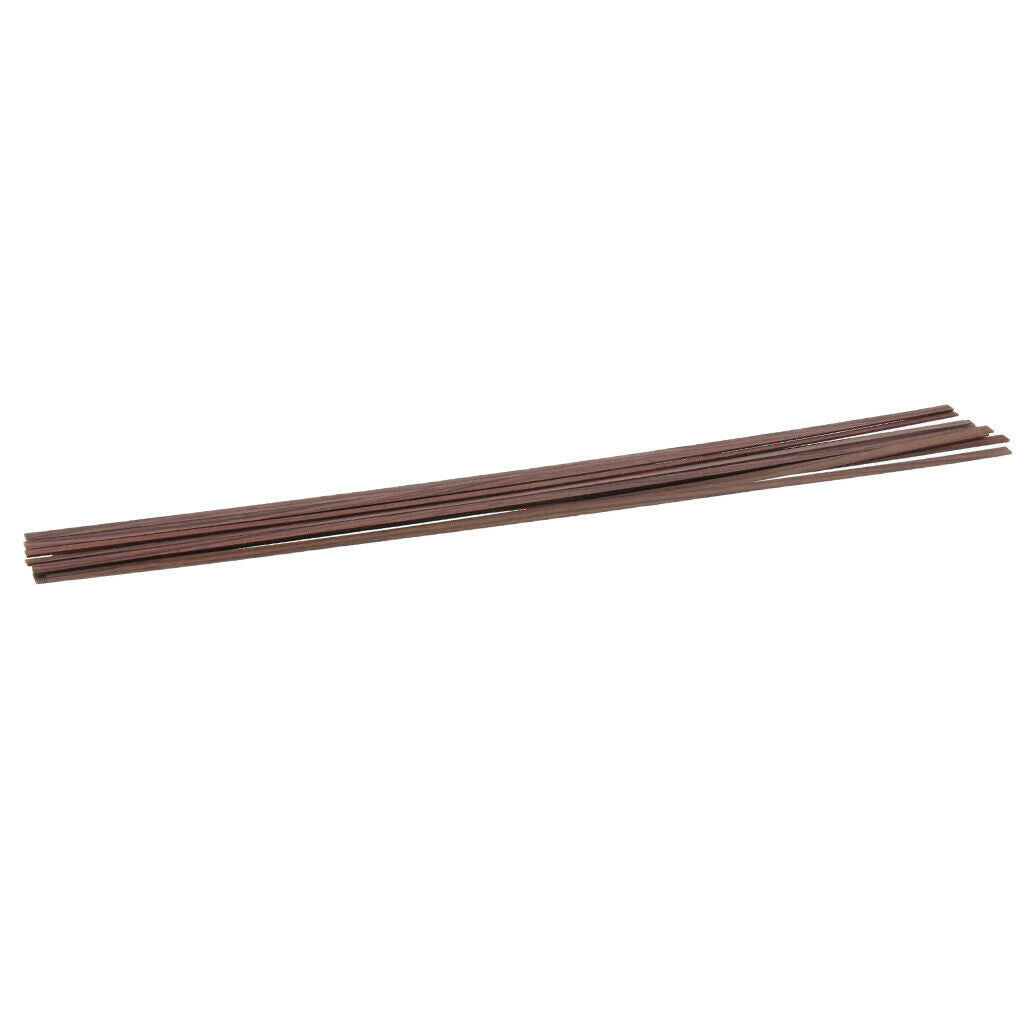 10x Luthier Binding Purfling Inlay Strip for Guitar Parts Accs -Rosewood