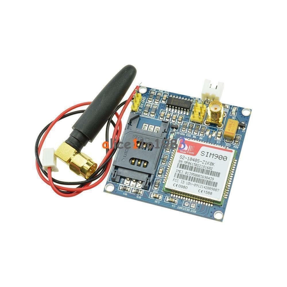 SIM900 850/900/1800/1900 MHz Wireless Extension Module GSM GPRS Board + Antenna