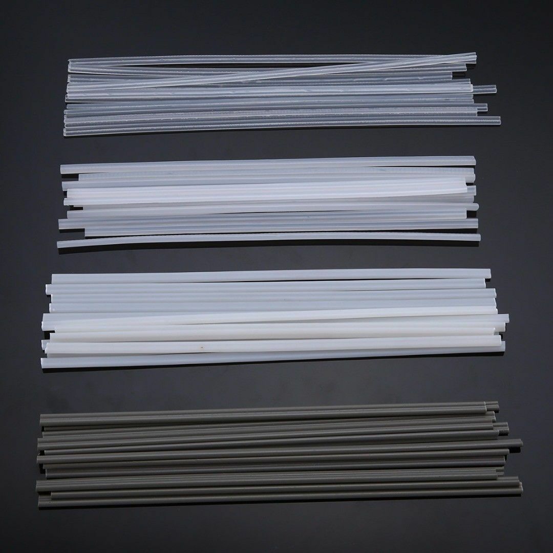 Plastic Welding Rods ABS/PP/PVC/PE Welding Sticks For Plastic Welder 50pcs