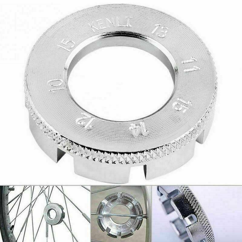 8 Way Spoke Nipple Key Bike Wheel Rim Spanner Gal Wrench Bicycle Repair Tool New