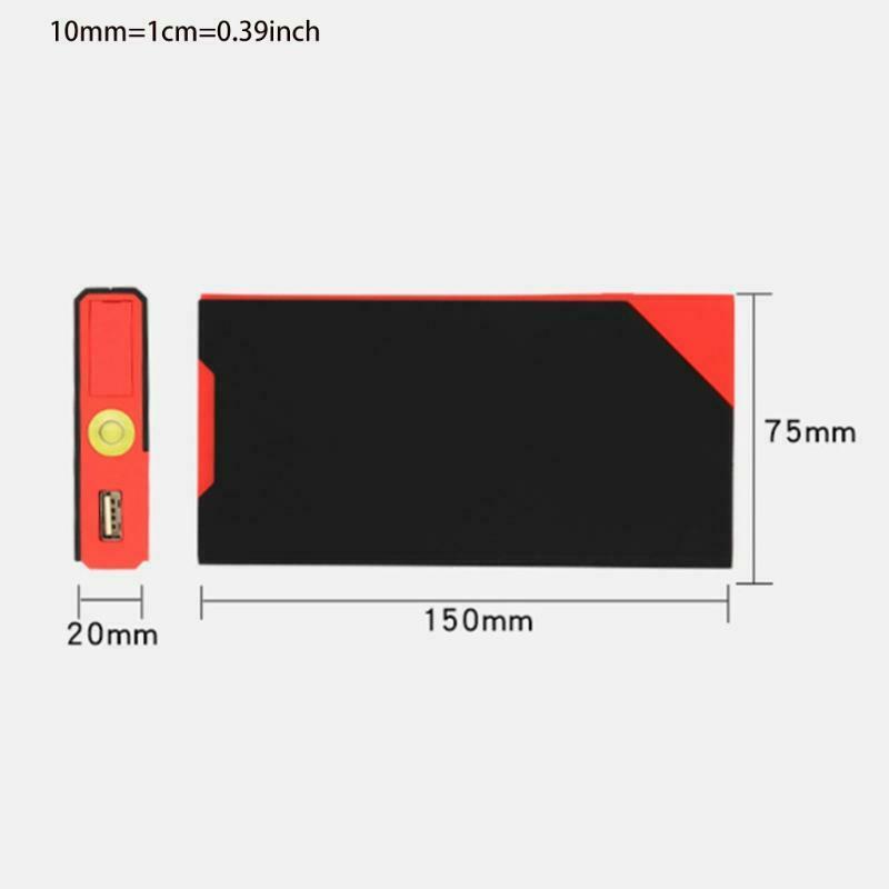 Car Jump Starter Mobile Battery Charger Power Bank As Emergency Booster 10800mAh