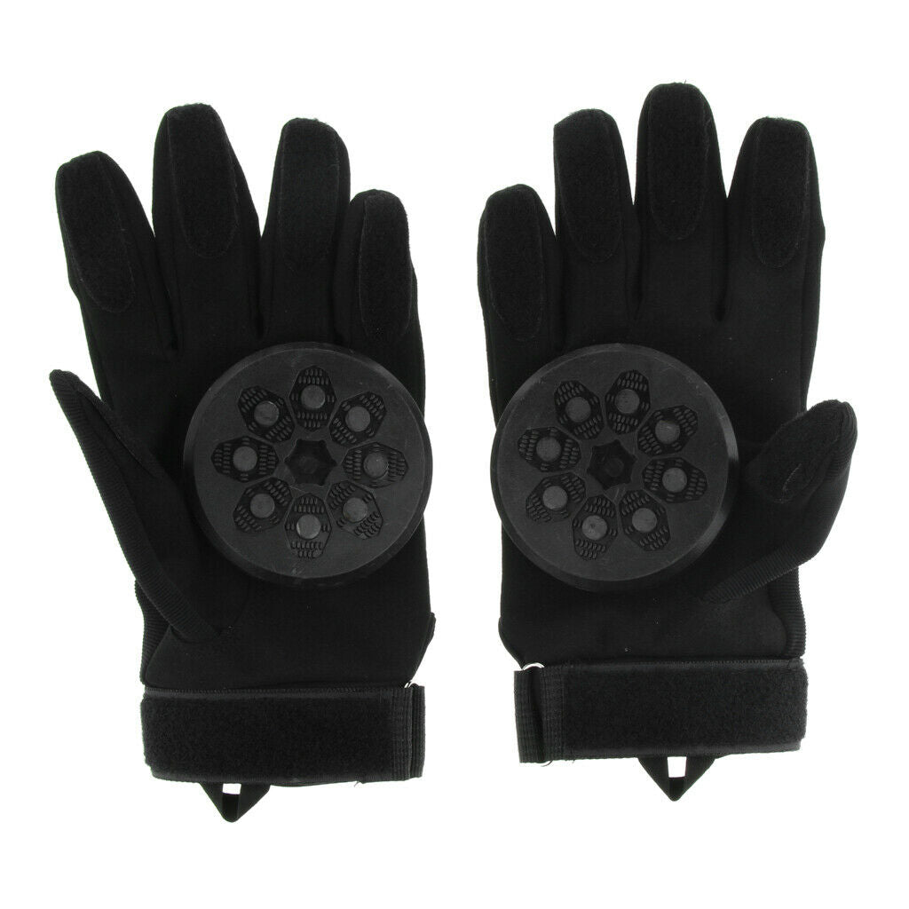 Outdoor Sports Slide Gloves for Skateboard & Longboard, Can Come Out Flames
