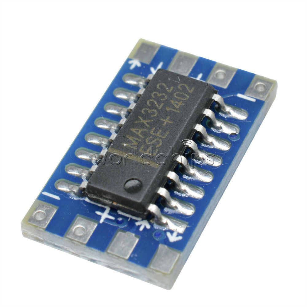 20PCS MAX3232 MAX3232CSE Serial Port Mini RS232 to TTL Converter Adaptor Module