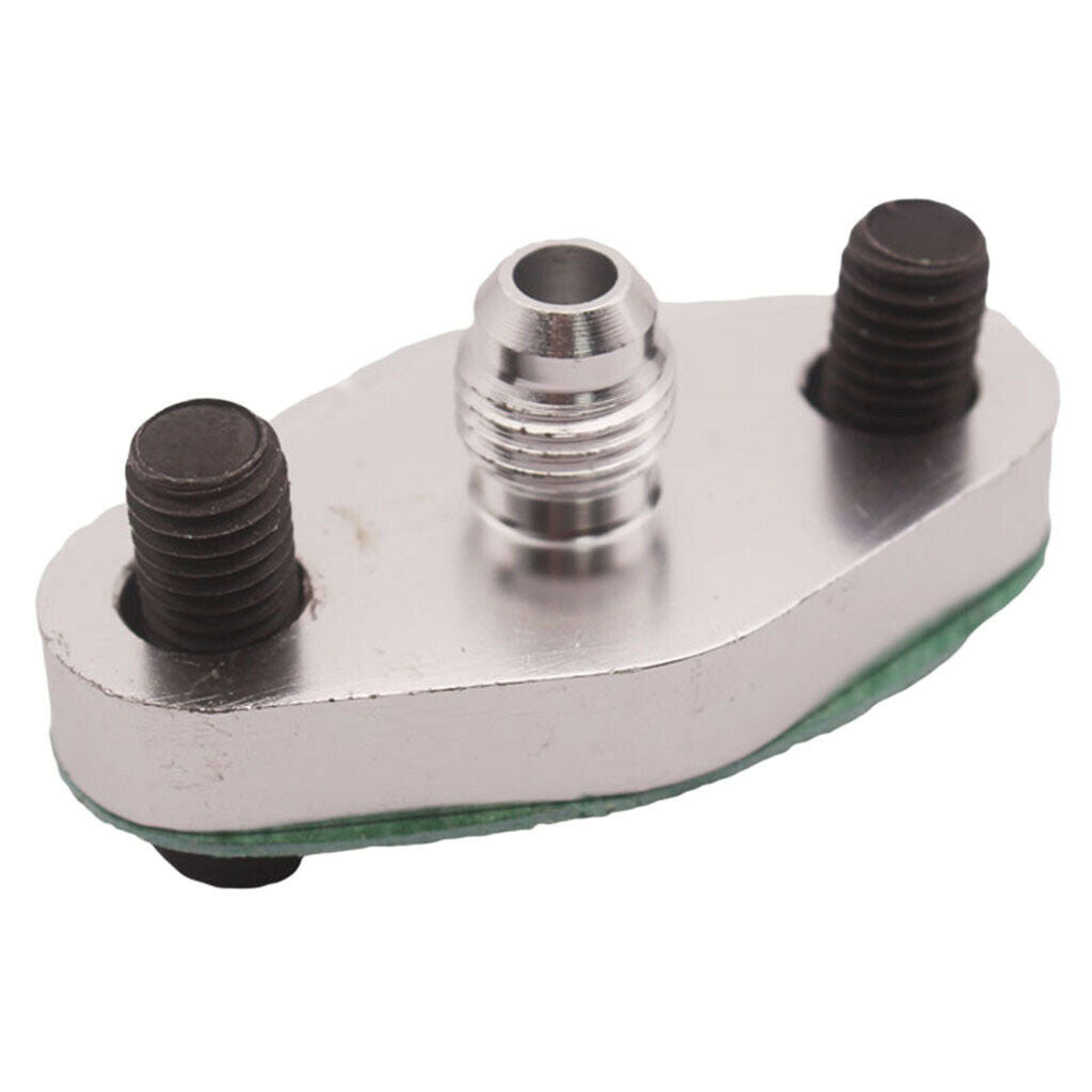 Billet Heavy Duty 4AN Aluminum Turbo Oil Return Drain Flange For T3 T4 T35 T40