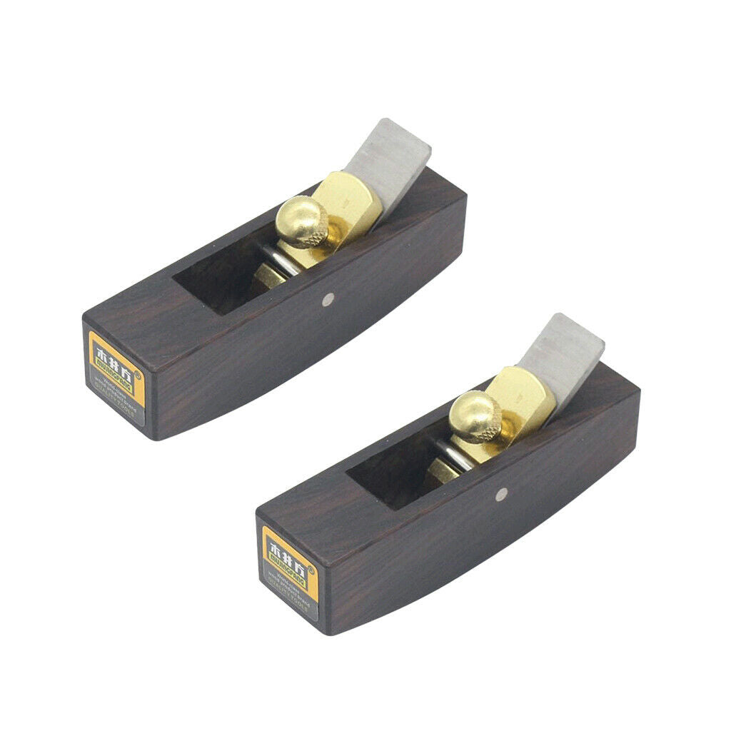 2pcs  Wood Plane Block Plane One Hand Plane Carpenter Carpenters Hand Plane Hobe