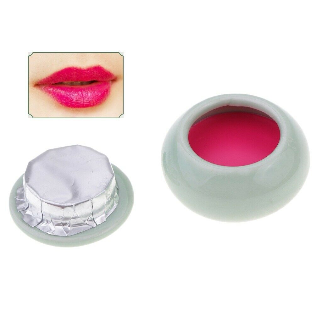 10g Natural Moisturizing Lipstick Lip Makeup Pigment Lip Gloss with Brush Rose