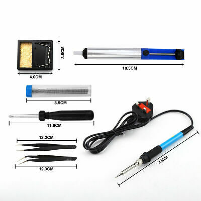21 In 1 60W 220V Soldering Iron Kit Repair Tool Electronic Soldering Iron Tool