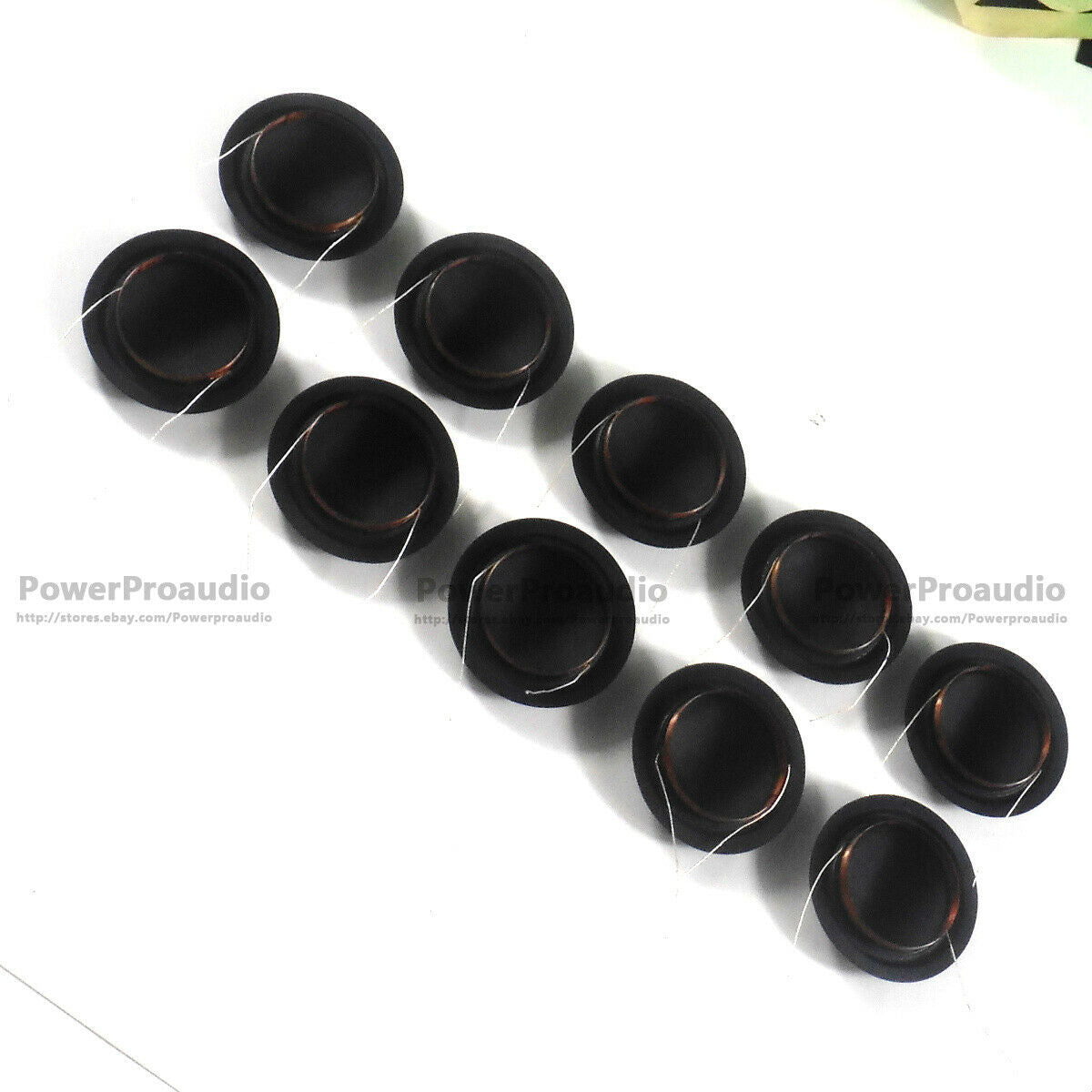 Lot/10pcs 25.4mm 25.5mm (1 inch) Silk DiaphragmTweeters Voice Coil 8Ohm same Way