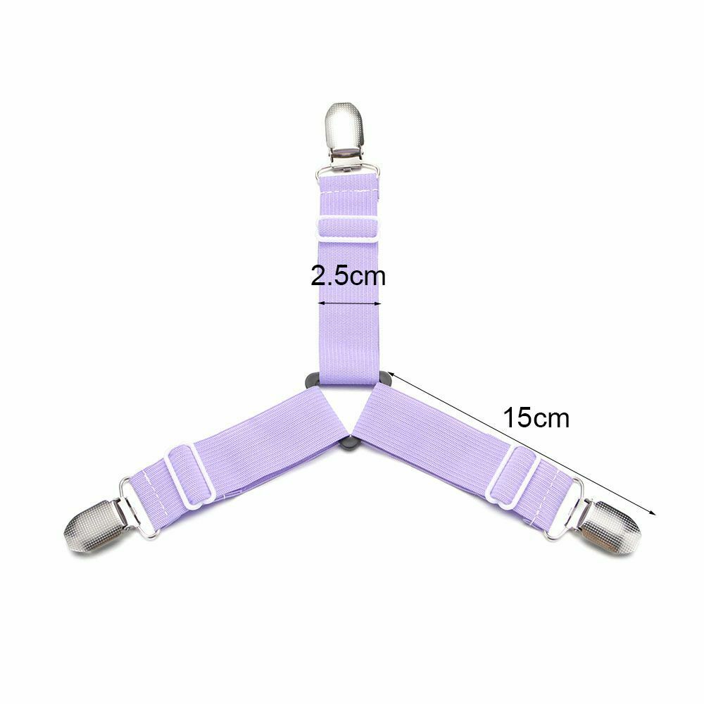 Non-slip Straps Fastener Elastic Belt Mattress Clip Bed Sheets Buckle