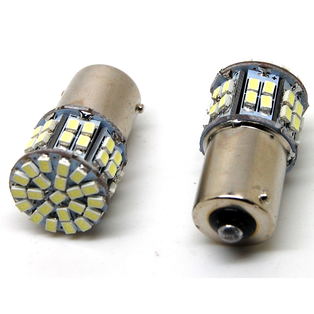 White Ba15s 1156 50SMD LED 1206 12V Super Bright Car Rear Turn Signal Light Bulb