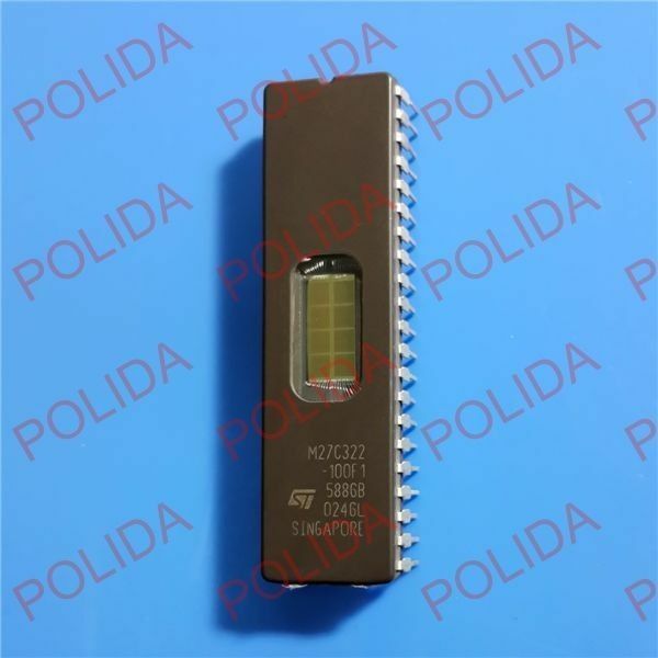 10PCS UV EPROM IC ST CDIP-42 M27C322-100F1 M27C322-100FI M27C322