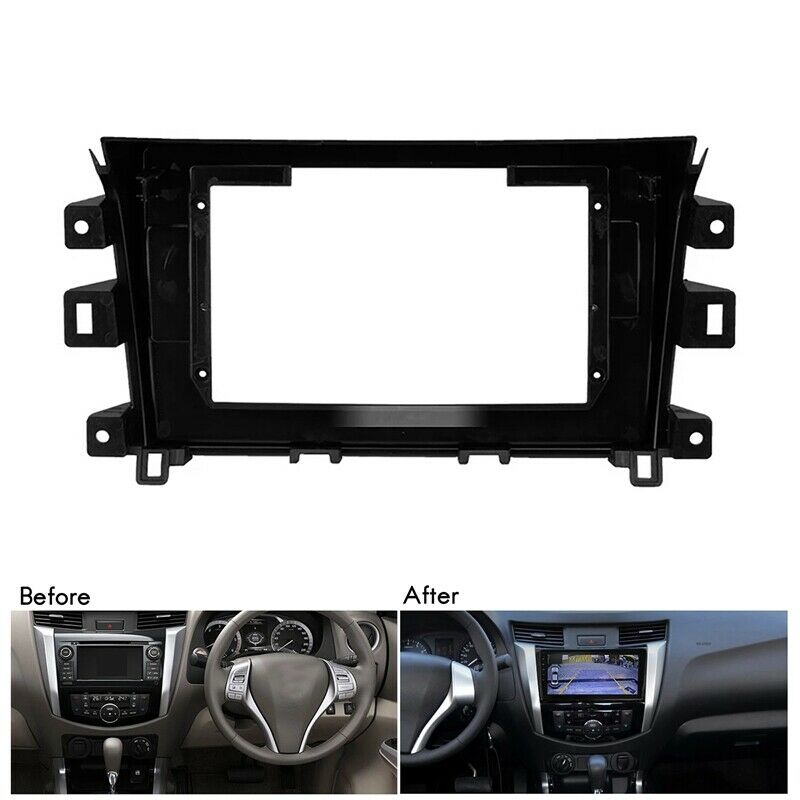 Car Radio Fascia for  Navara 2014-2015 DVD Stereo e Plate Adapter Mounting DasI5