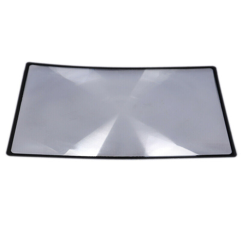A5 Flat PVC Magnifier Sheet X3 Book Page Magnifying Reading Glass L HT EBA*j Lt
