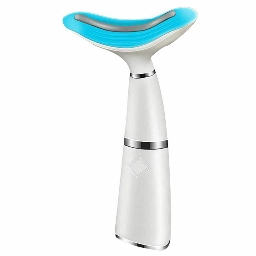 Neck Massager Tightening Photon Photon Vibration Device. LED for Skin Care