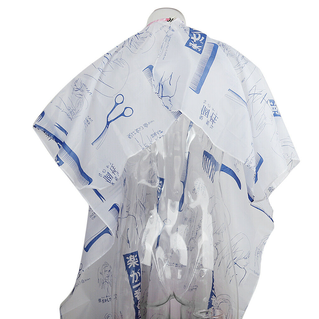 Salon Home Hair Cut Hairdressing Hairdresser Barbers Cape Gown Cloth White