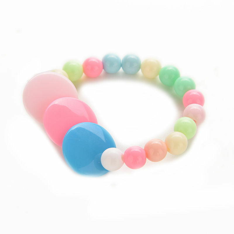 Candy Colors Cute Girl Children Jewelry Bubblegum  Necklace Brace lyLDUKL.l8